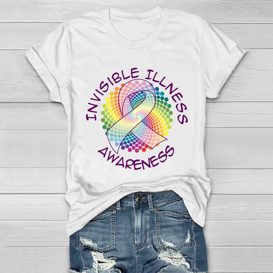 Invisible Illness Awareness  Healthwear T-shirt