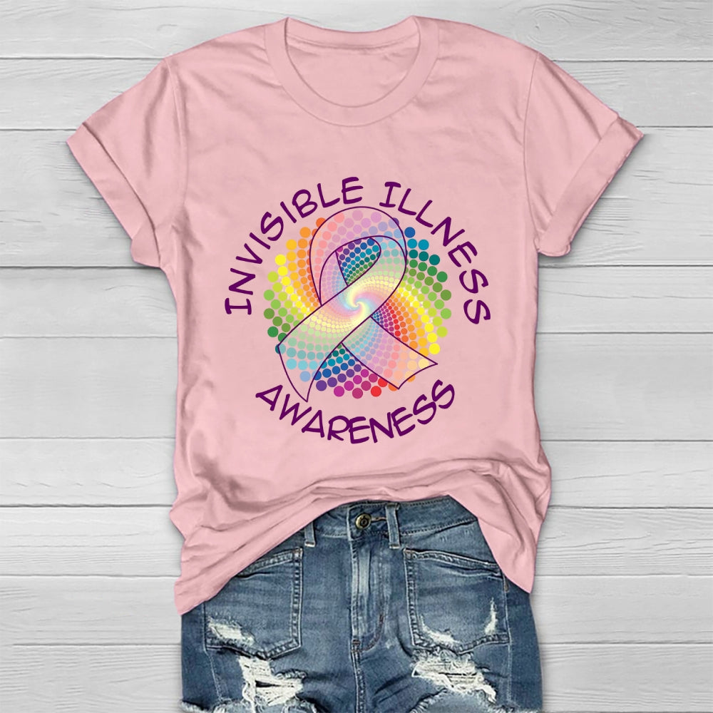 Invisible Illness Awareness  Healthwear T-shirt