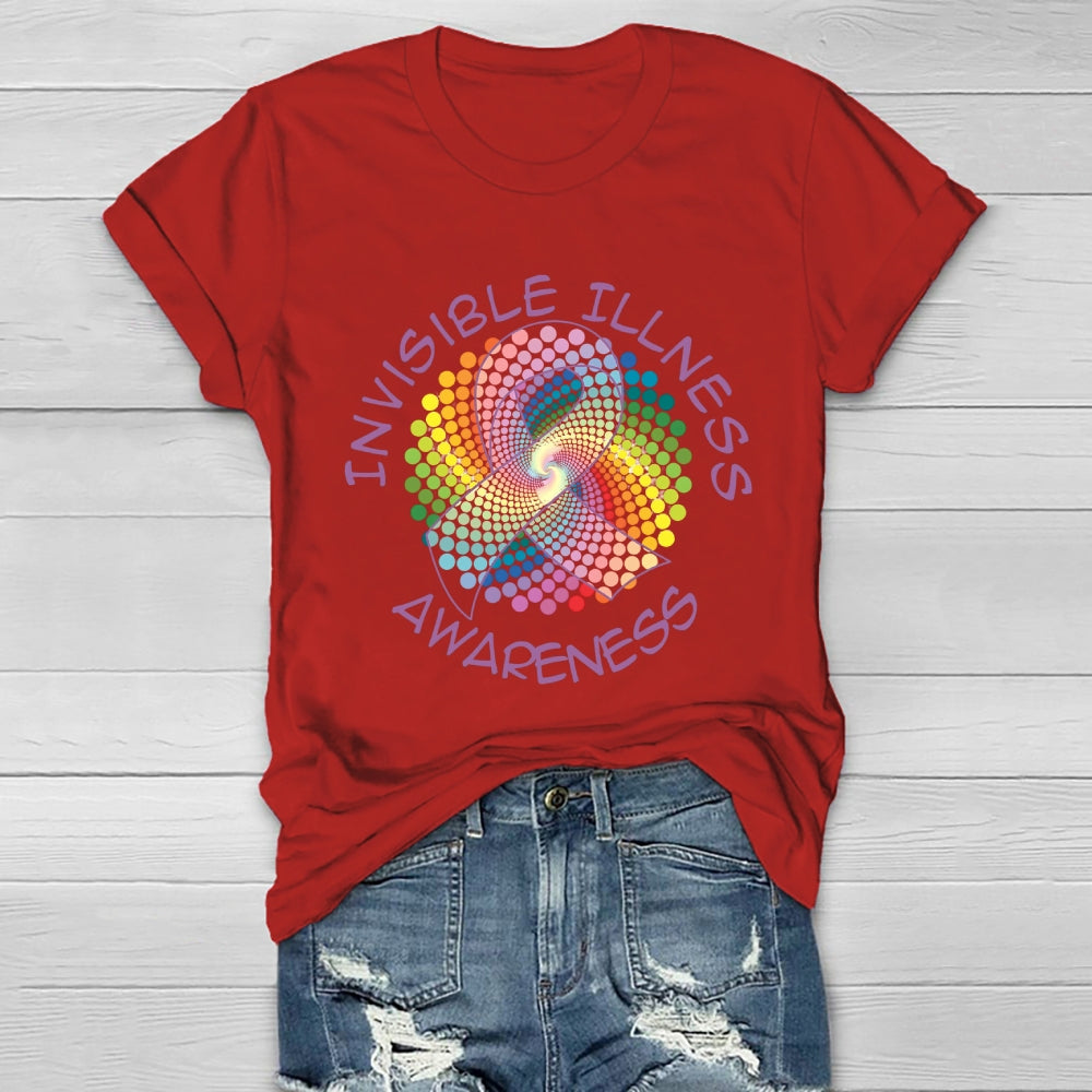 Invisible Illness Awareness  Healthwear T-shirt