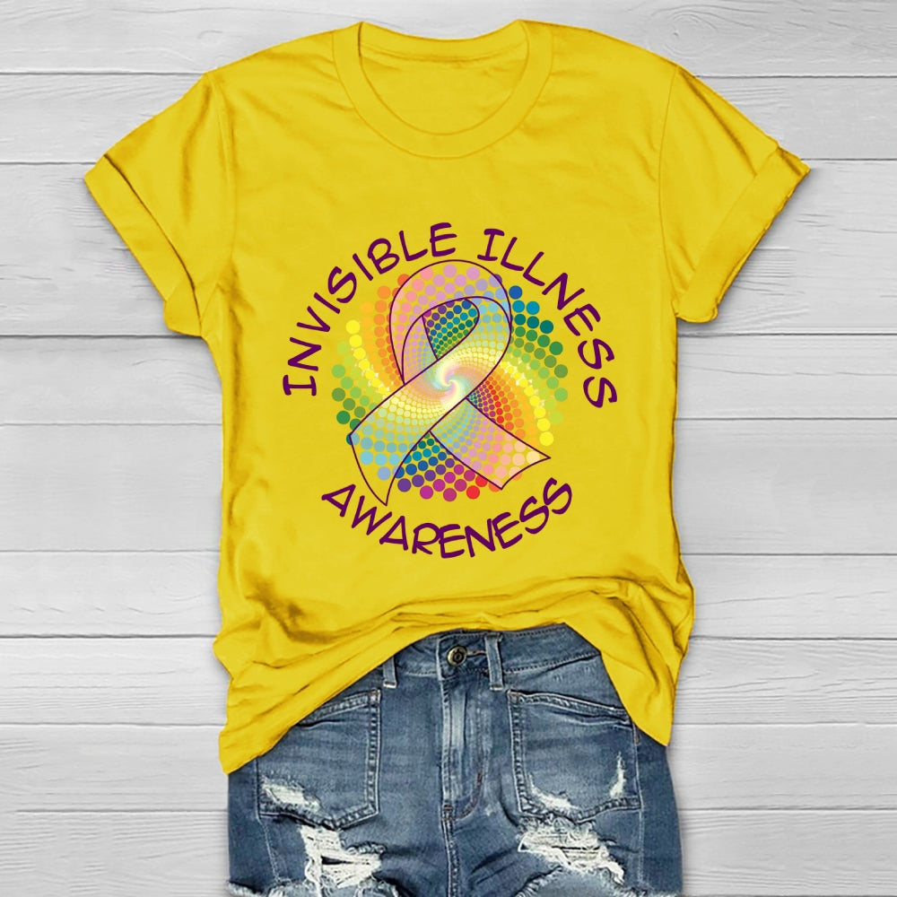 Invisible Illness Awareness  Healthwear T-shirt
