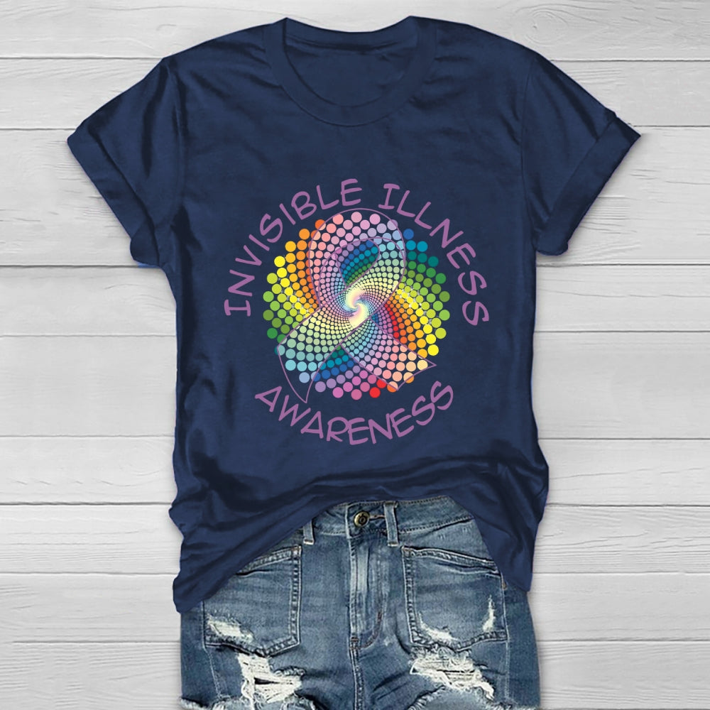 Invisible Illness Awareness  Healthwear T-shirt