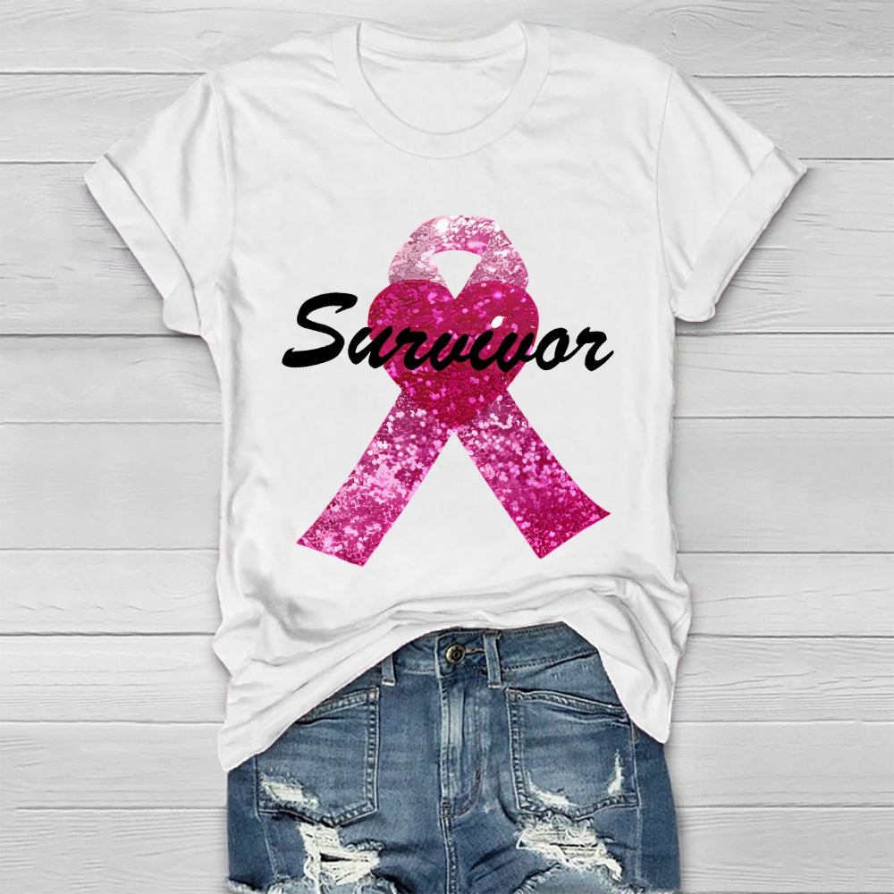 Survivor Pink Ribbon Healthwear T-shirt