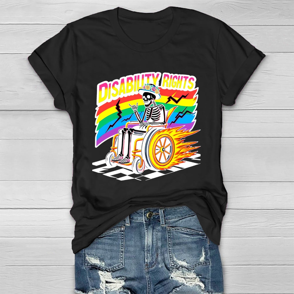Disability Rights Healthwear T-shirt