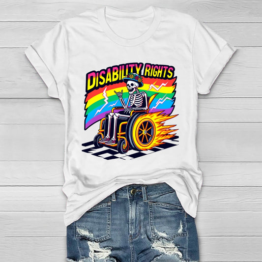 Disability Rights Healthwear T-shirt