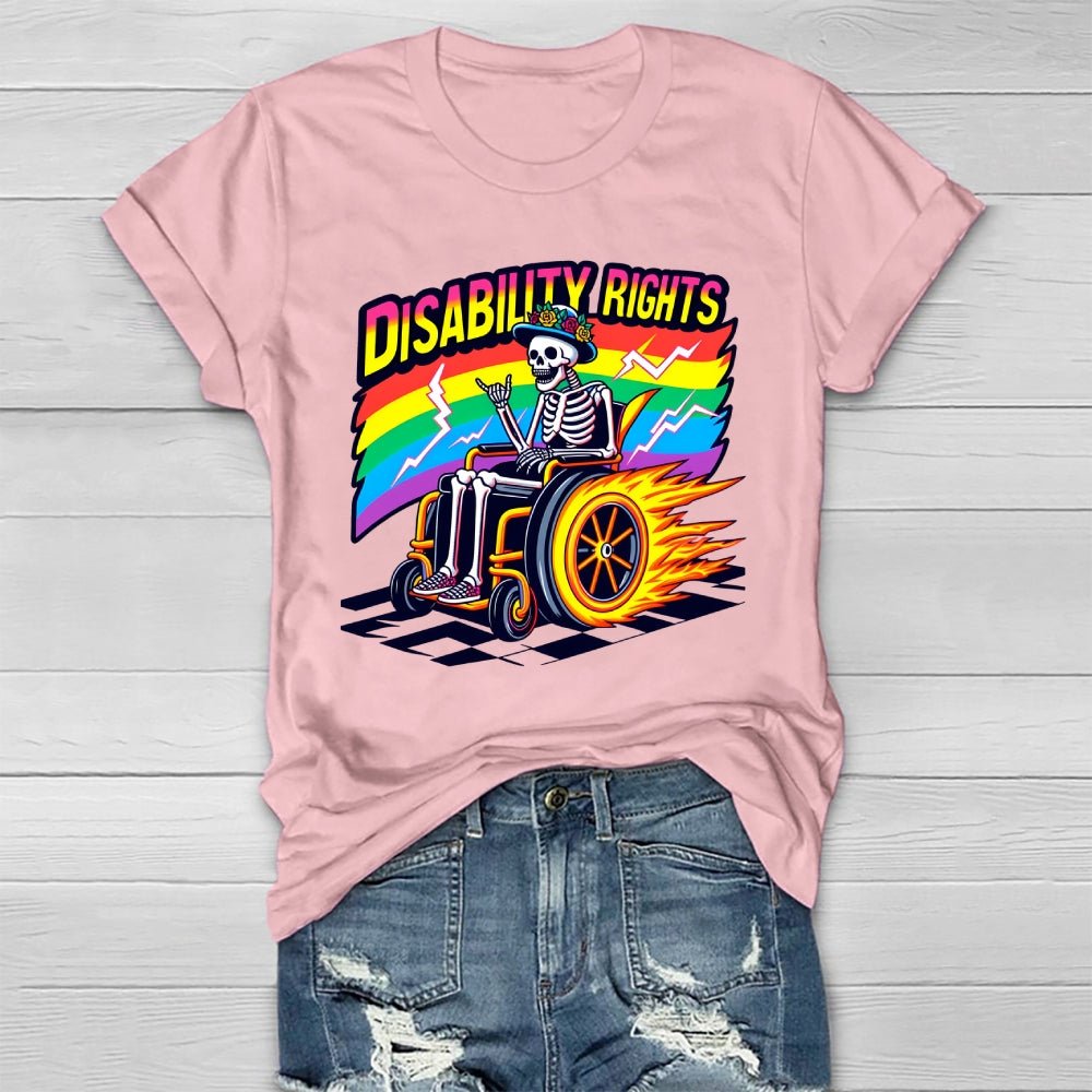 Disability Rights Healthwear T-shirt