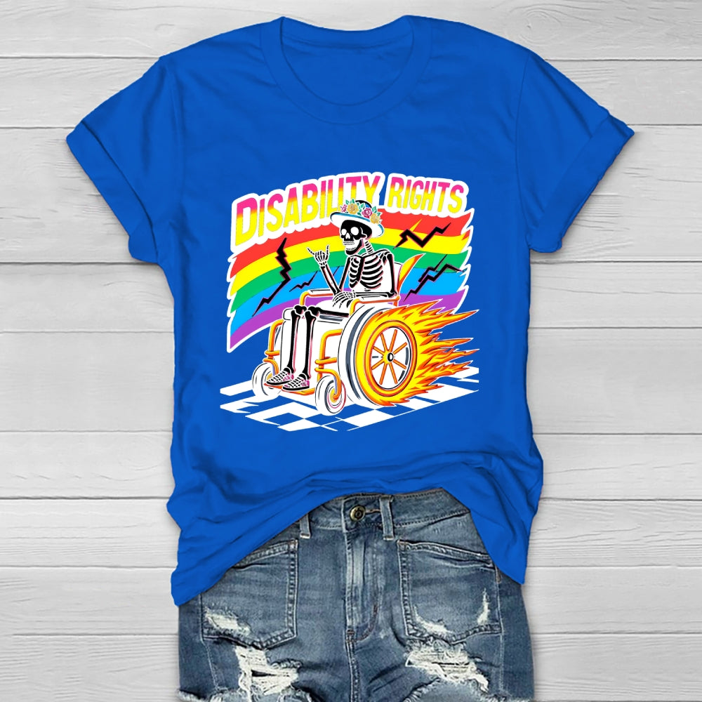 Disability Rights Healthwear T-shirt