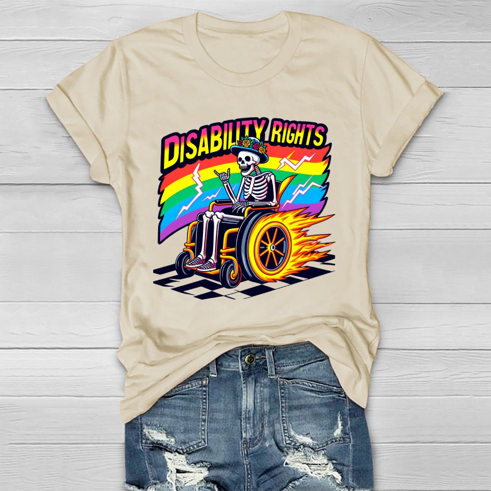 Disability Rights Healthwear T-shirt