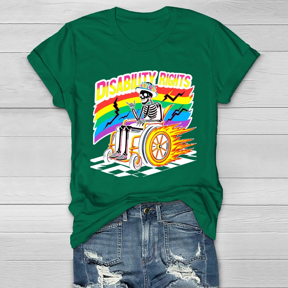 Disability Rights Healthwear T-shirt