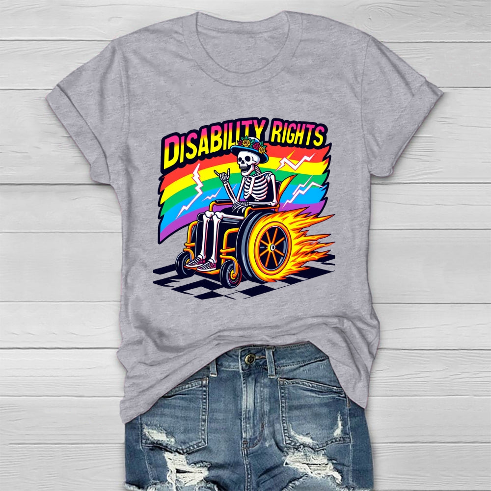 Disability Rights Healthwear T-shirt