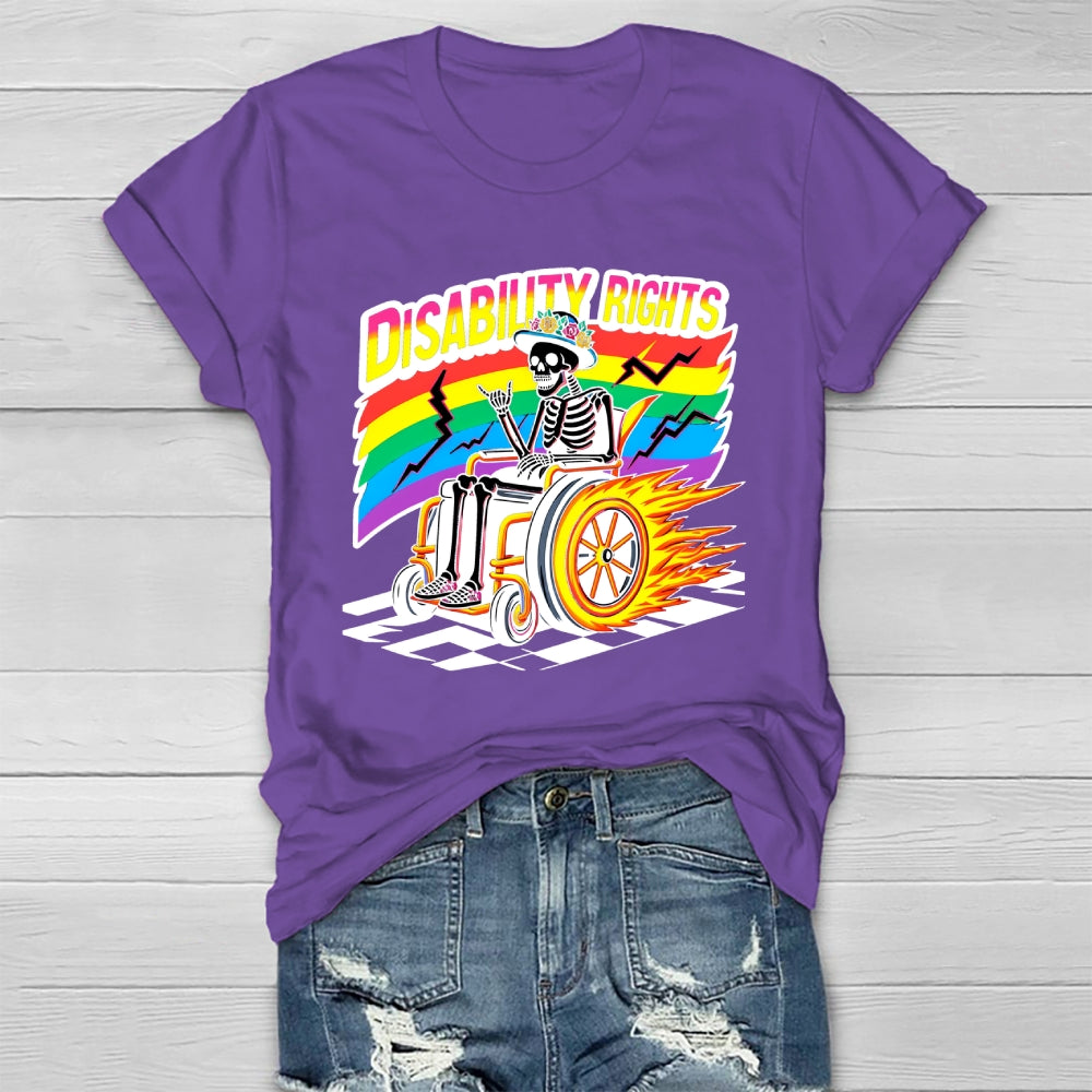 Disability Rights Healthwear T-shirt