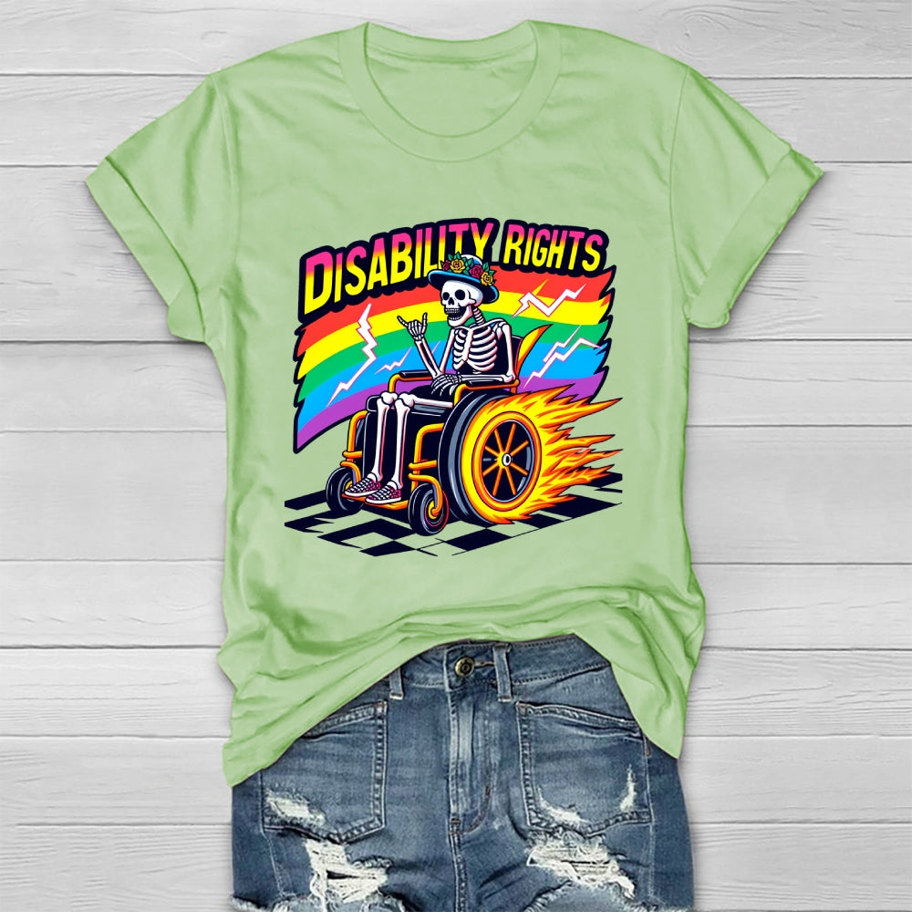 Disability Rights Healthwear T-shirt