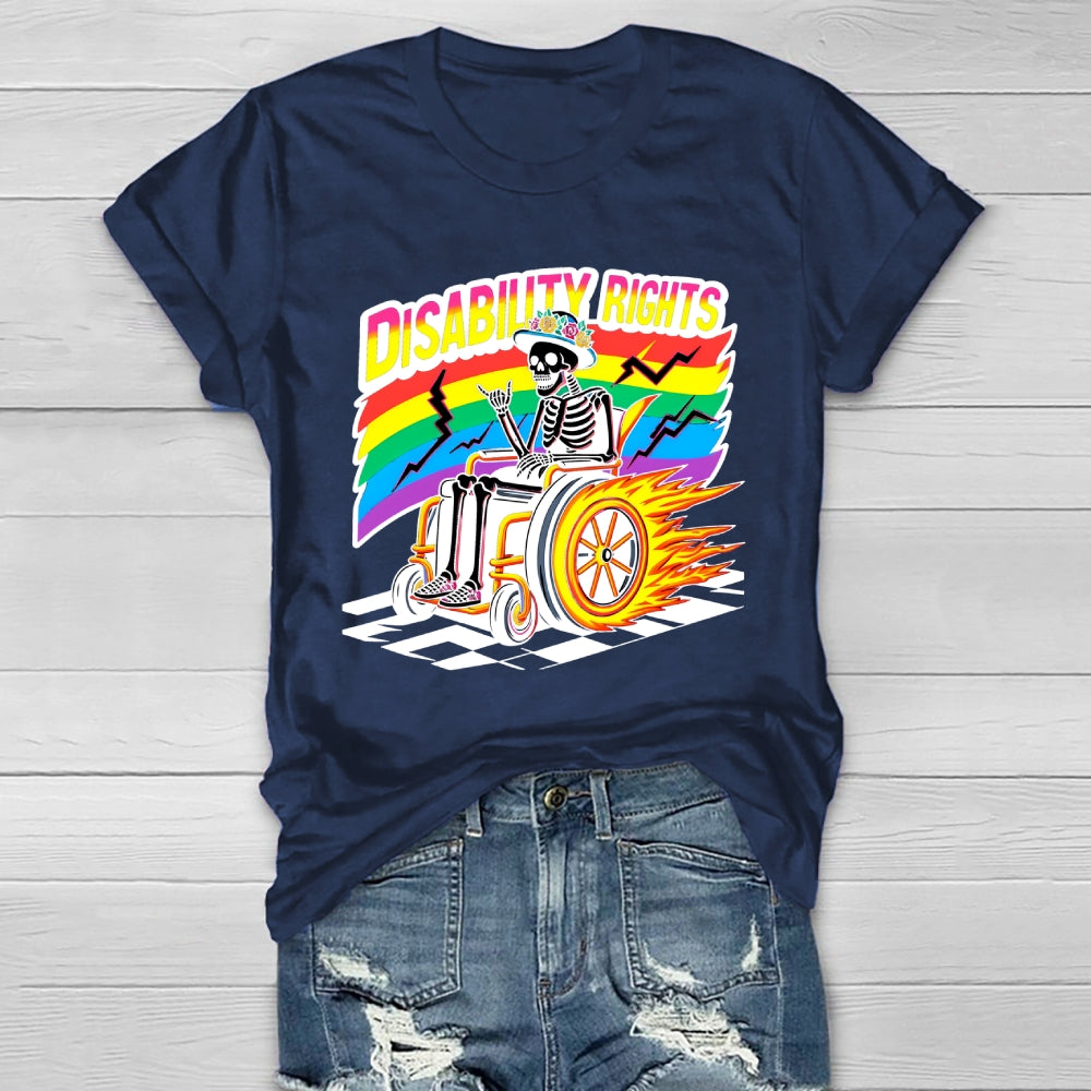 Disability Rights Healthwear T-shirt
