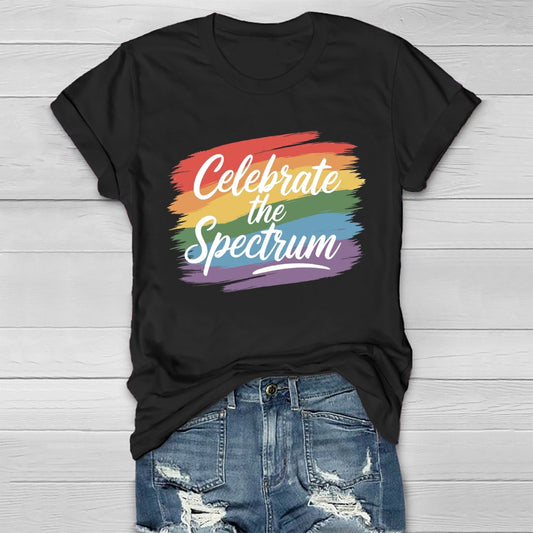 Celebrate The Spectrum  Healthwear T-shirt