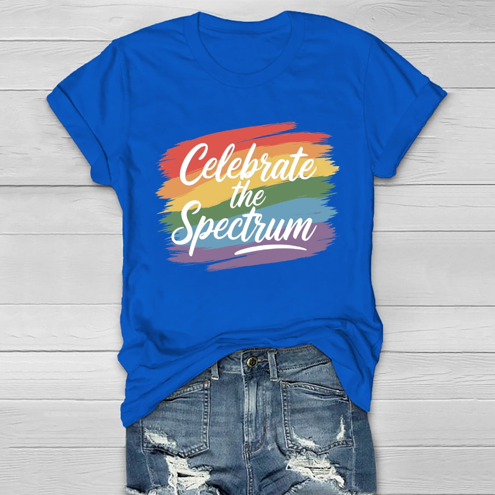 Celebrate The Spectrum  Healthwear T-shirt