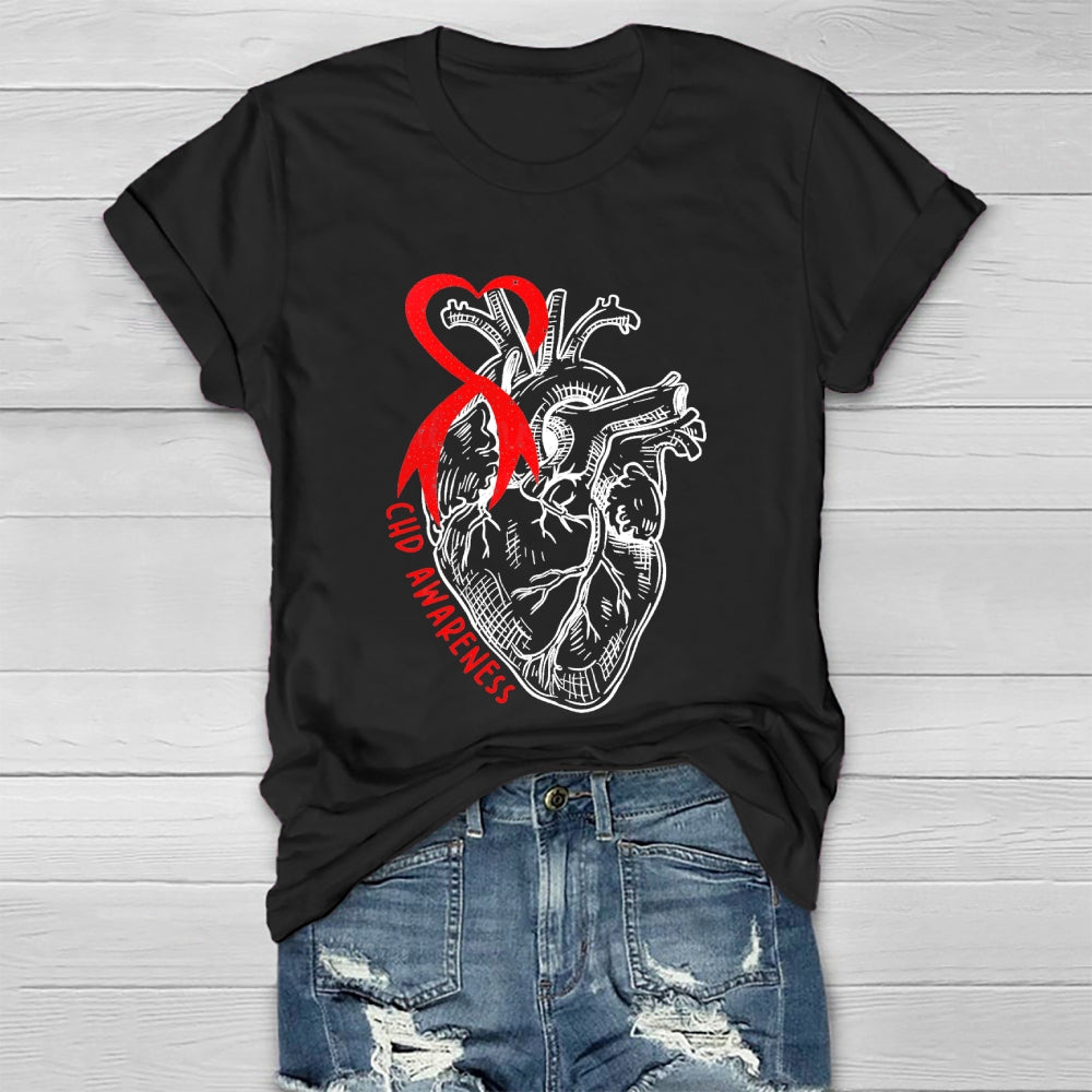 CHD Awareness Healthwear T-shirt
