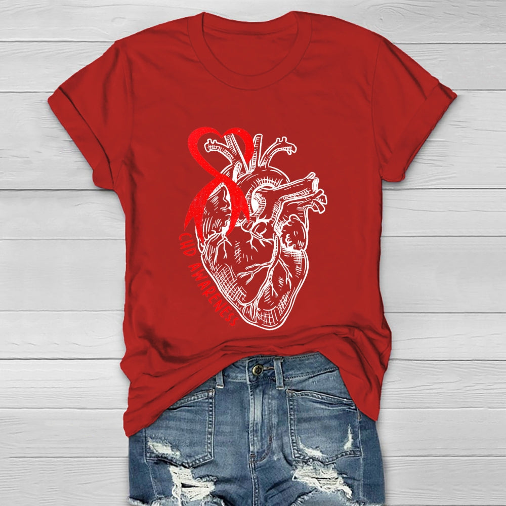 CHD Awareness Healthwear T-shirt