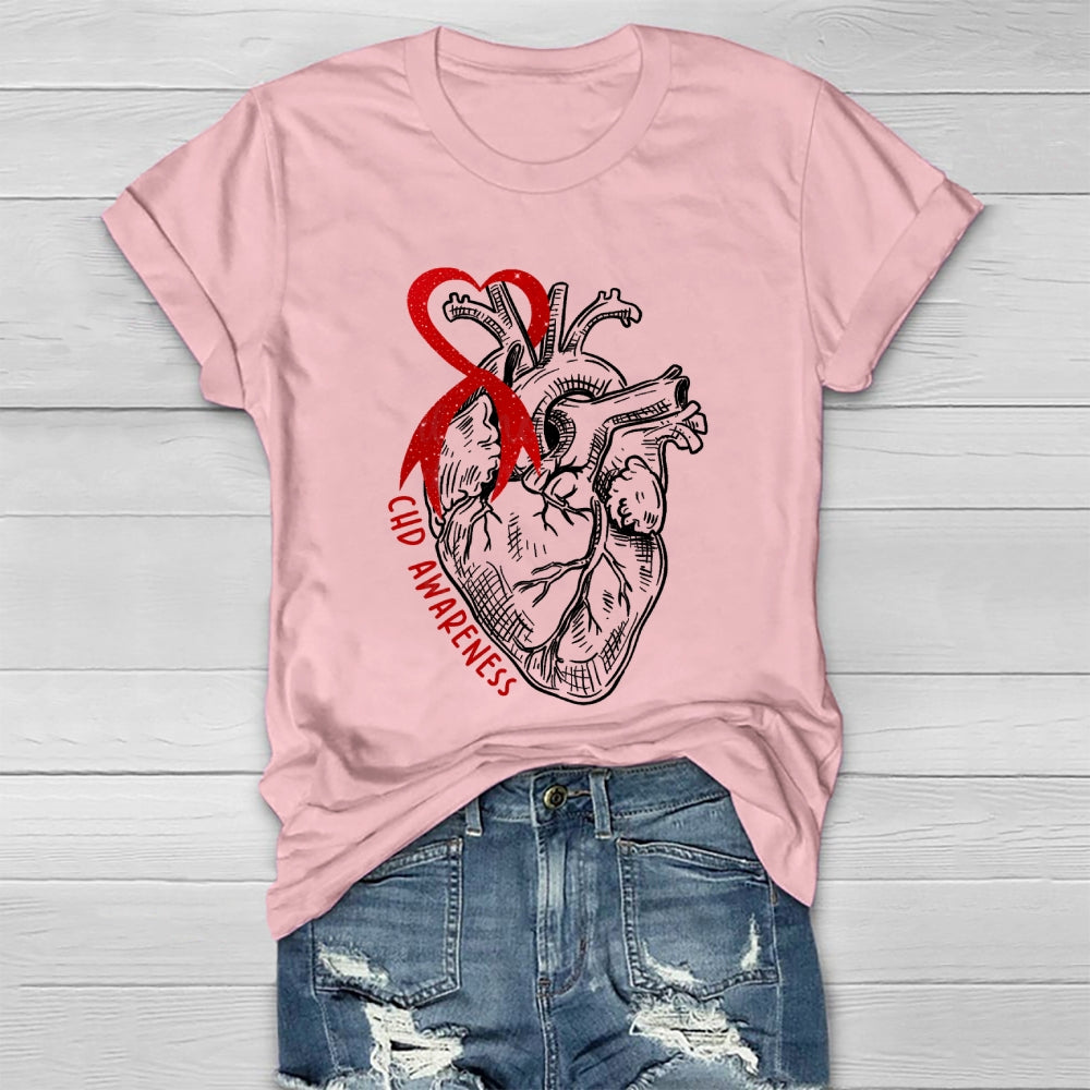 CHD Awareness Healthwear T-shirt