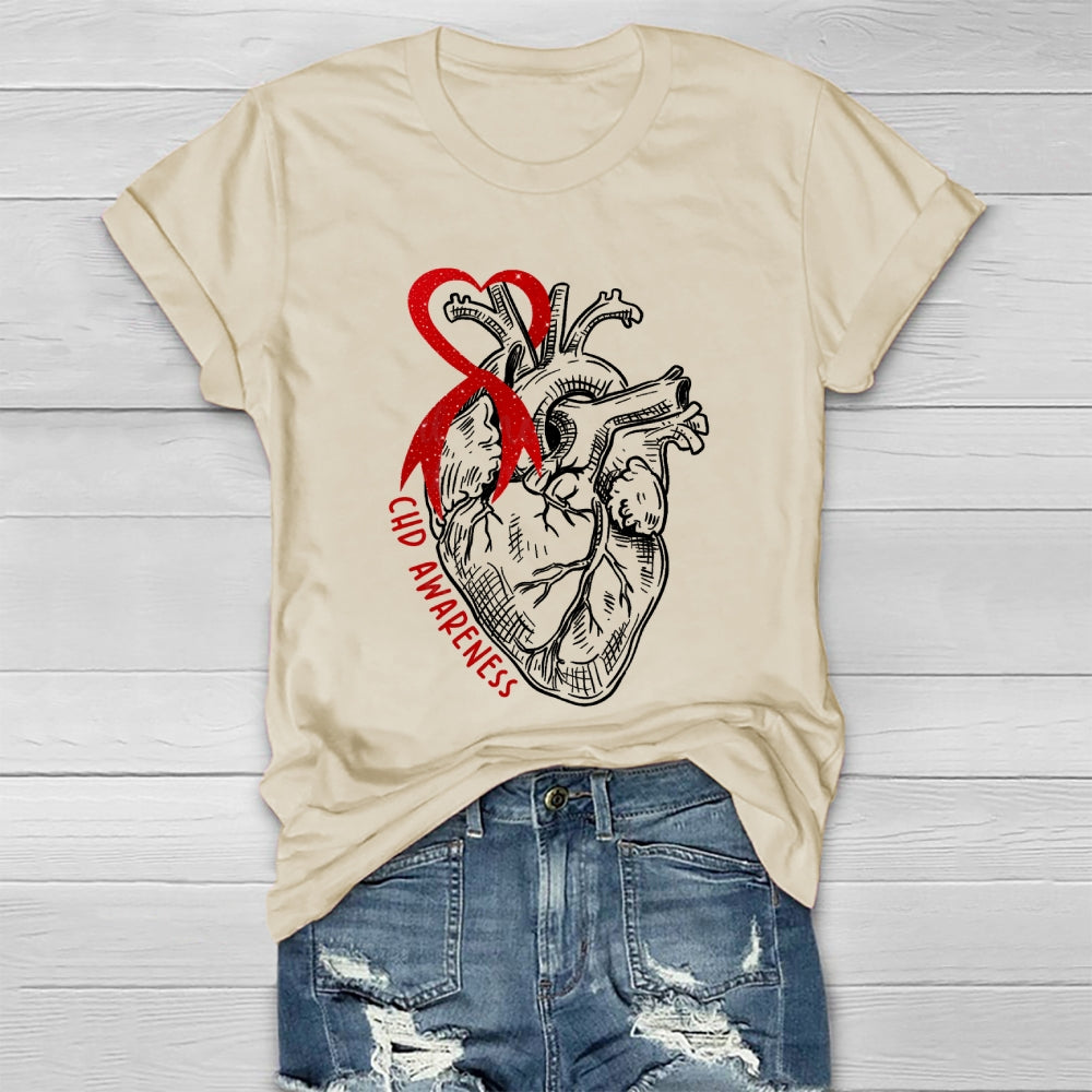 CHD Awareness Healthwear T-shirt