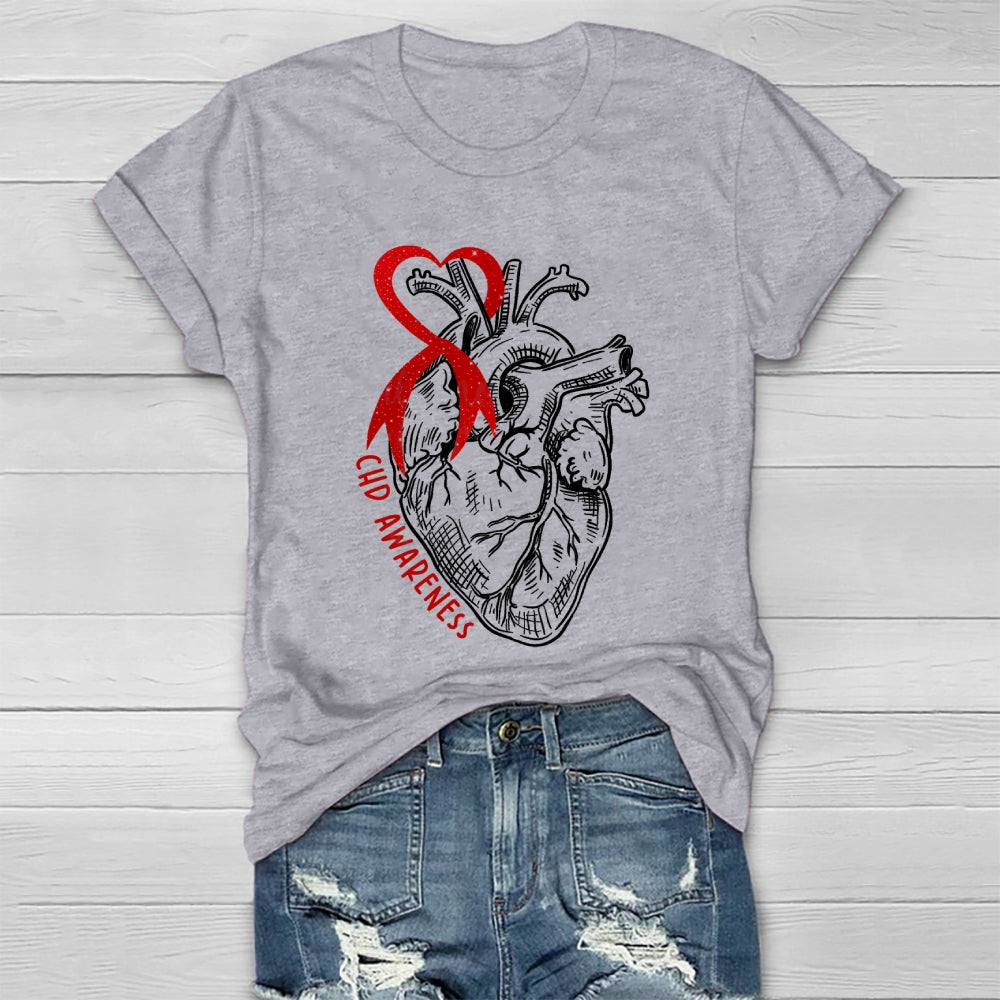 CHD Awareness Healthwear T-shirt