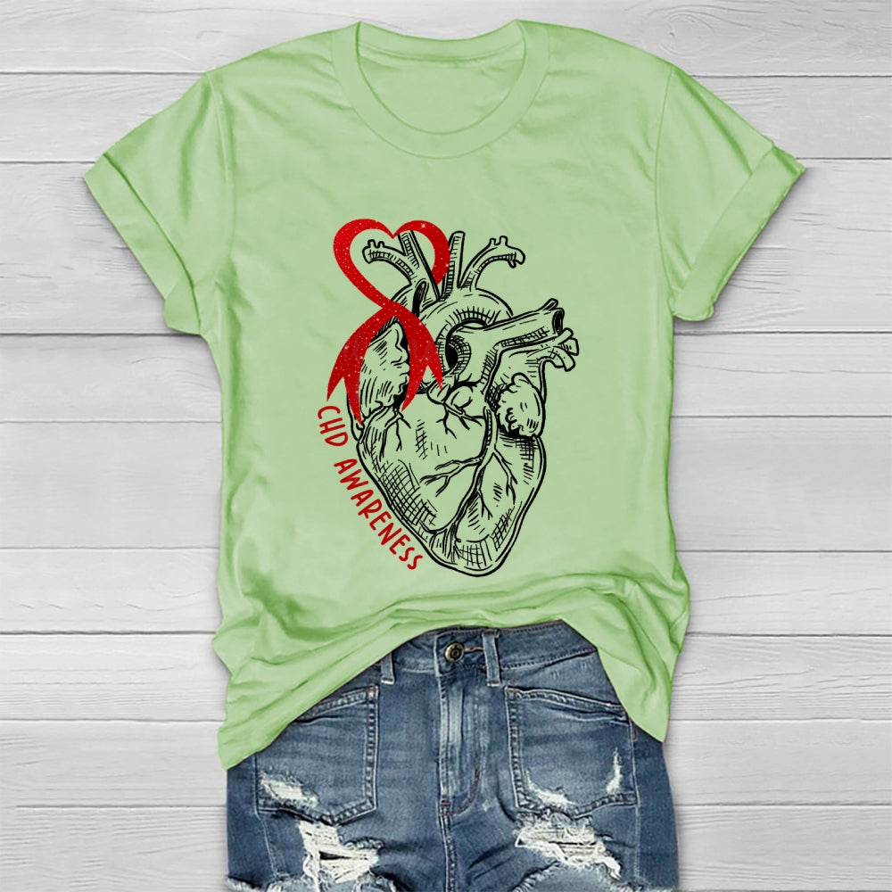 CHD Awareness Healthwear T-shirt