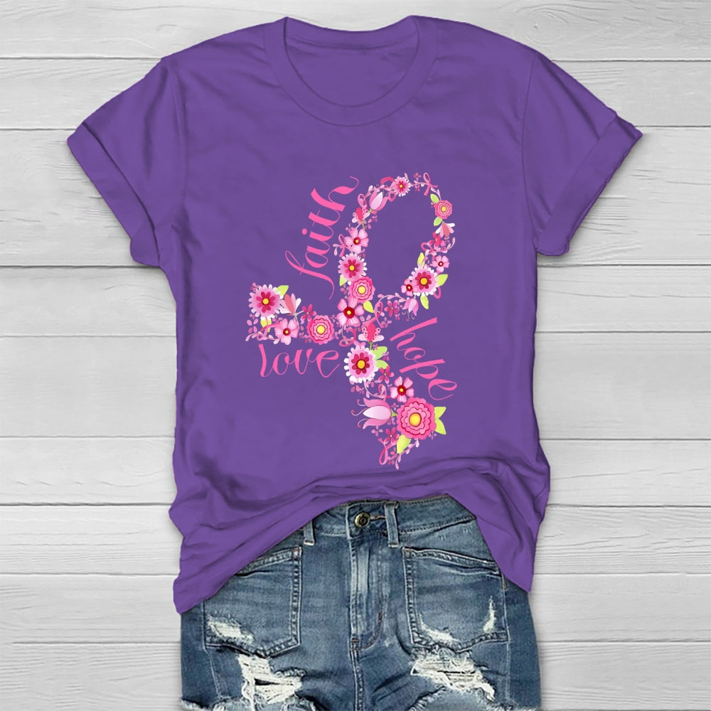 Faith Hope Love Healthwear T-shirt