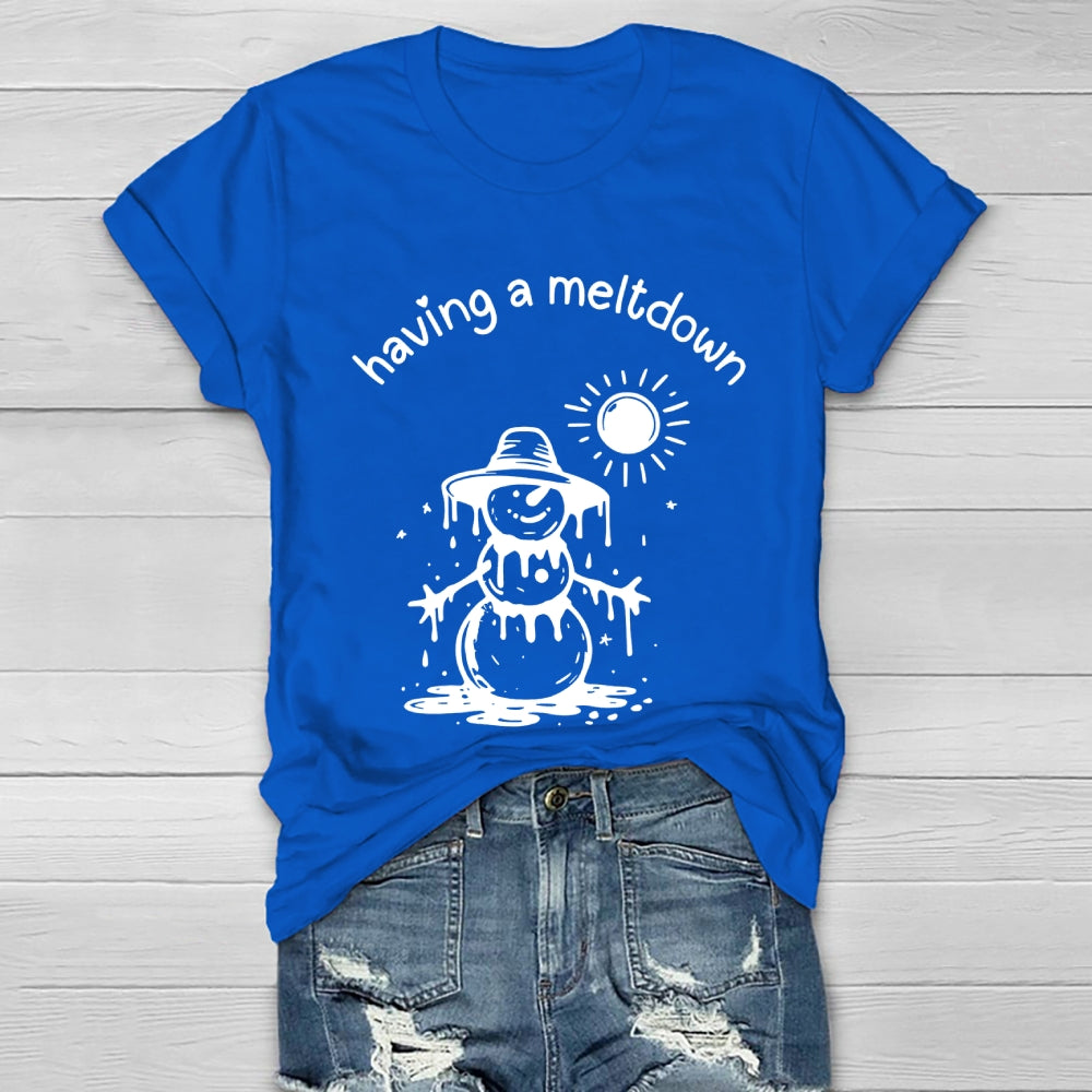 Having A Meltdown  Healthwear T-shirt