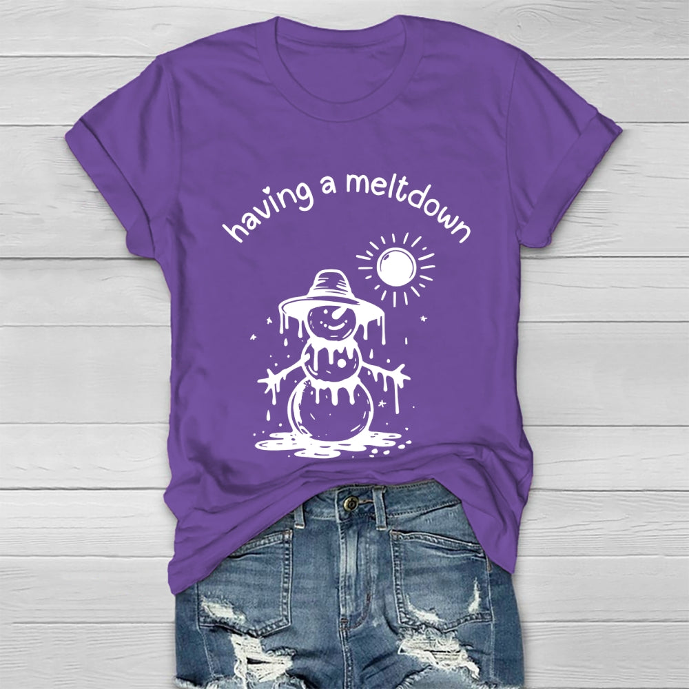 Having A Meltdown  Healthwear T-shirt