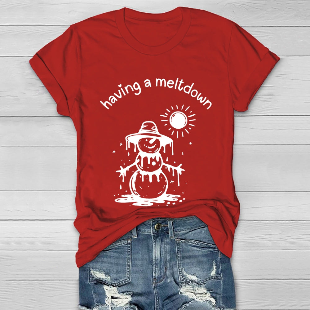 Having A Meltdown  Healthwear T-shirt