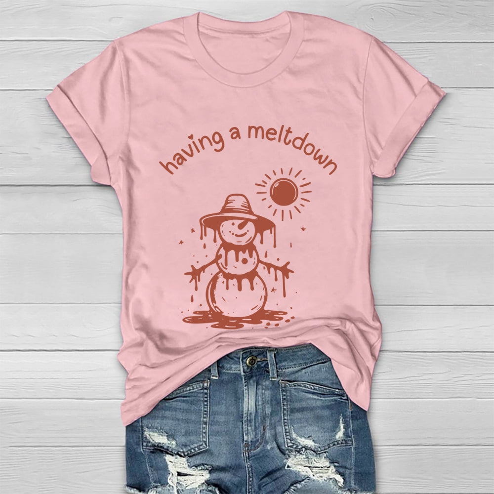 Having A Meltdown  Healthwear T-shirt