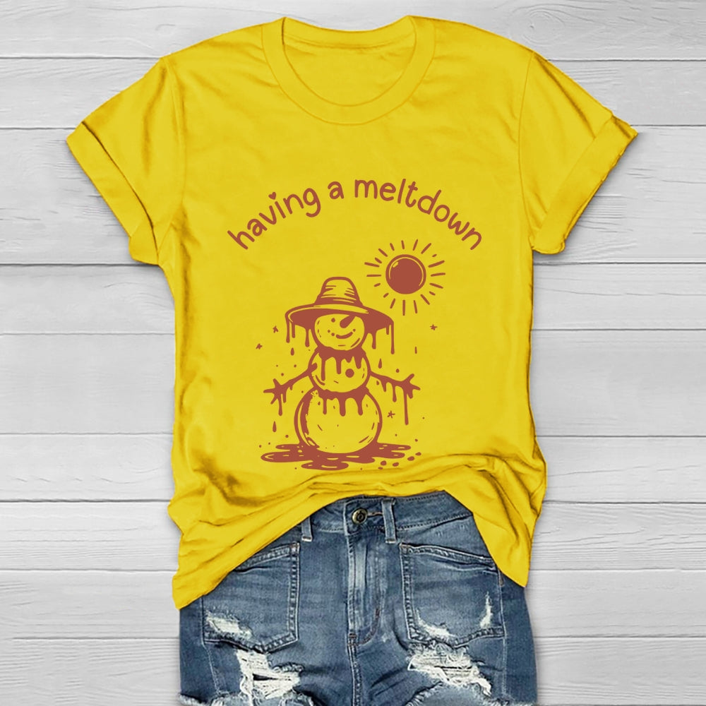 Having A Meltdown  Healthwear T-shirt