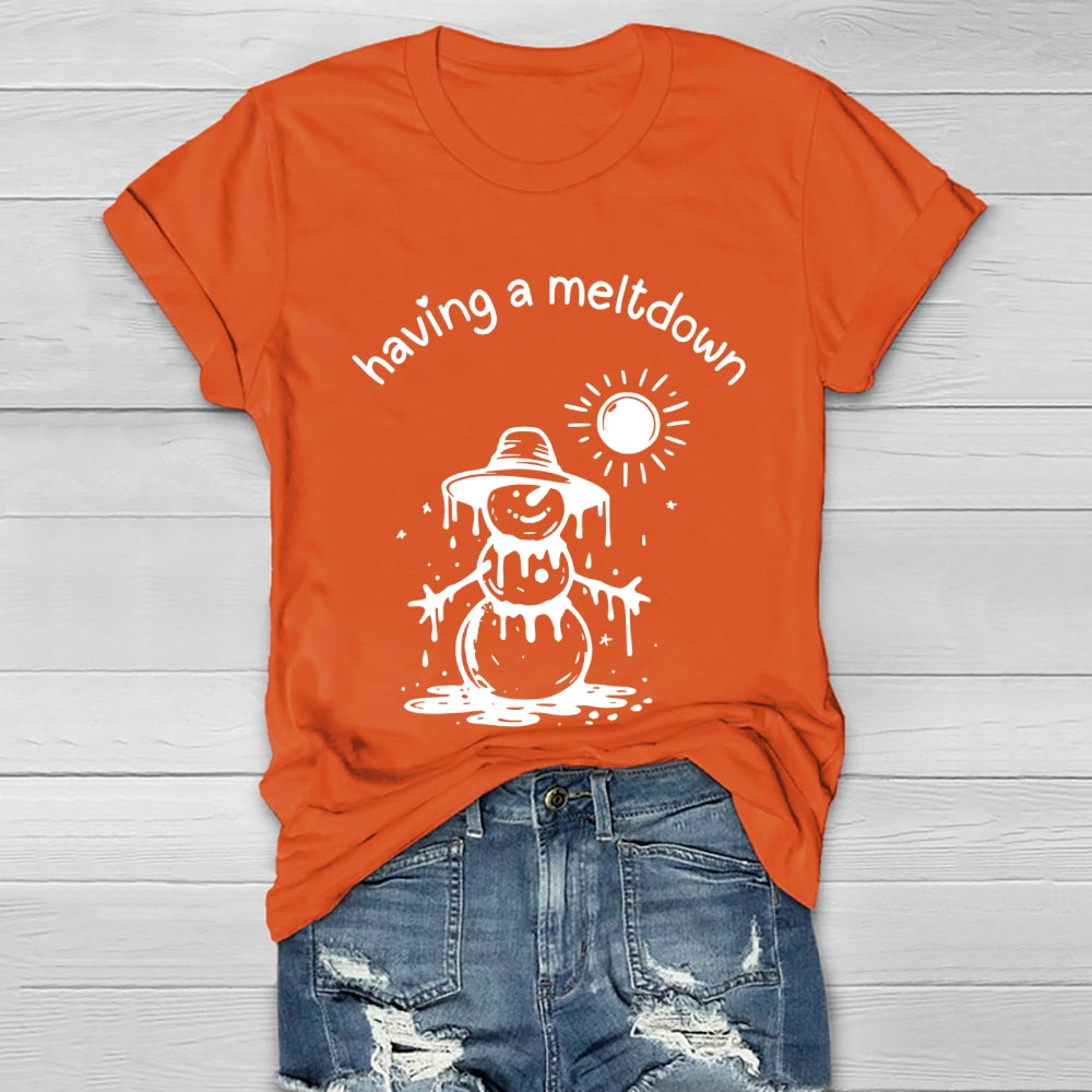 Having A Meltdown  Healthwear T-shirt
