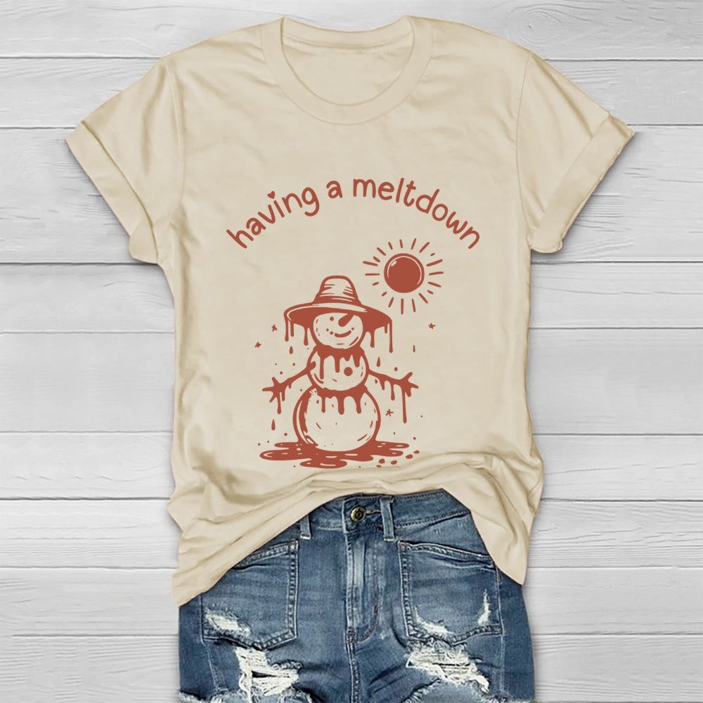 Having A Meltdown  Healthwear T-shirt