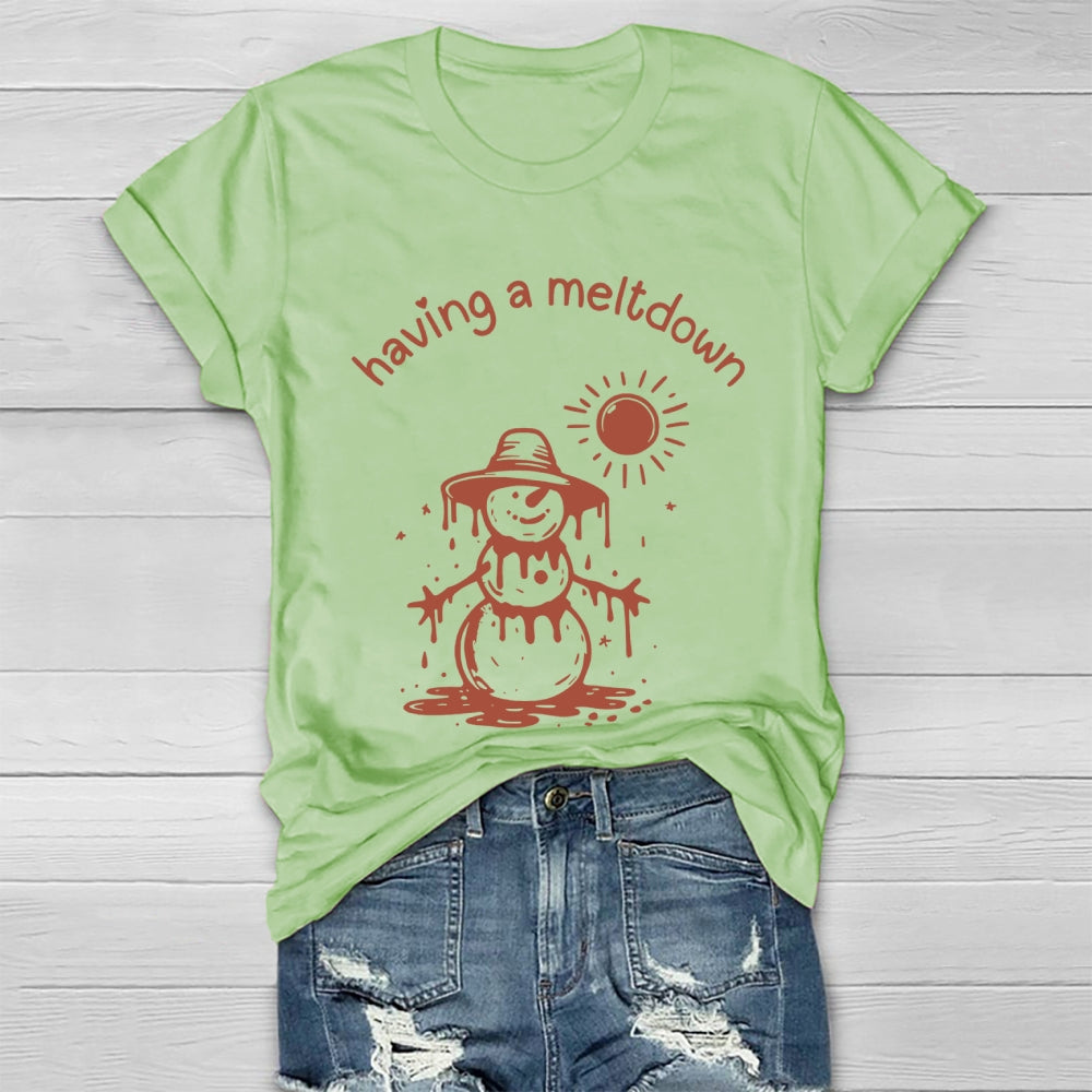 Having A Meltdown  Healthwear T-shirt