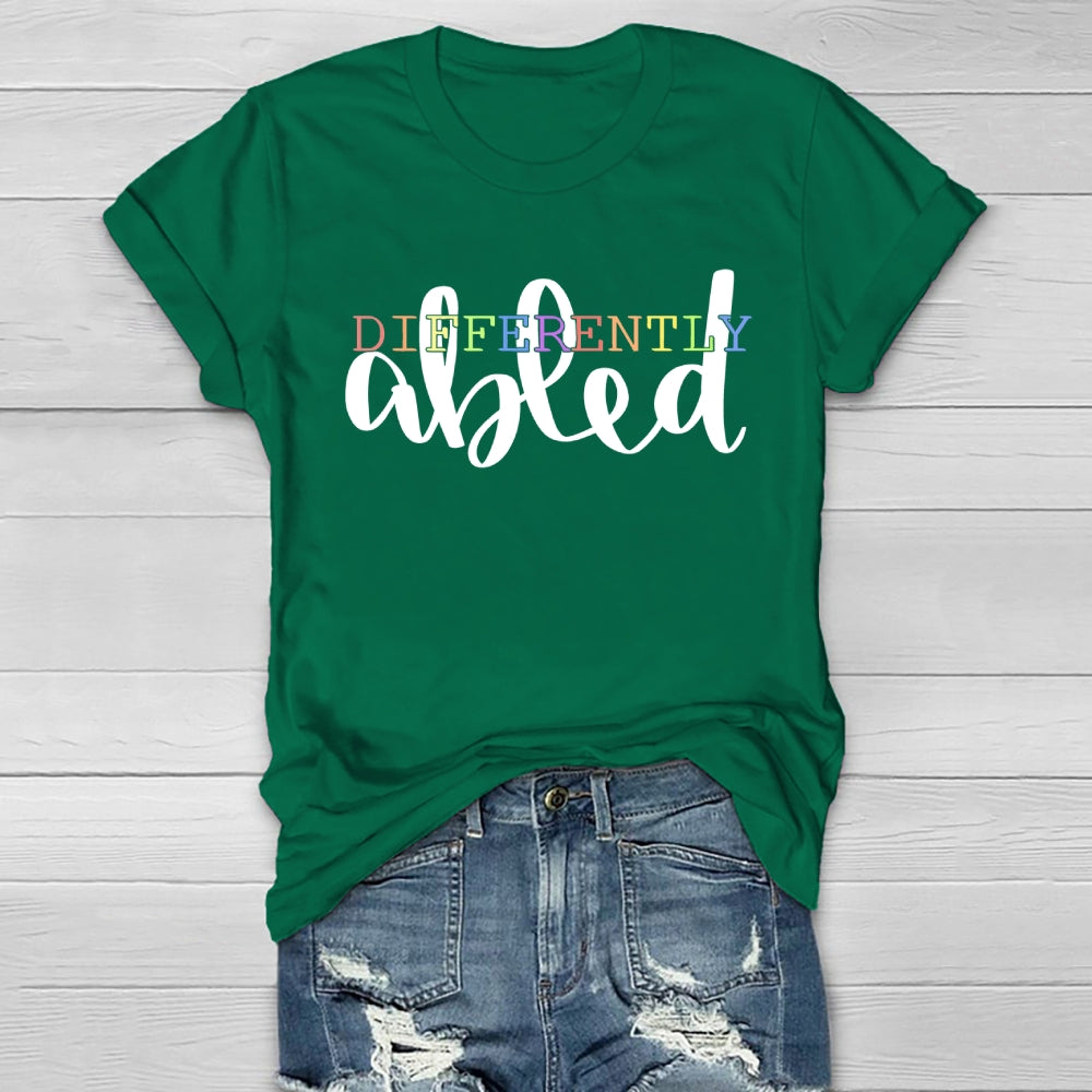 Different Abled  Healthwear T-shirt
