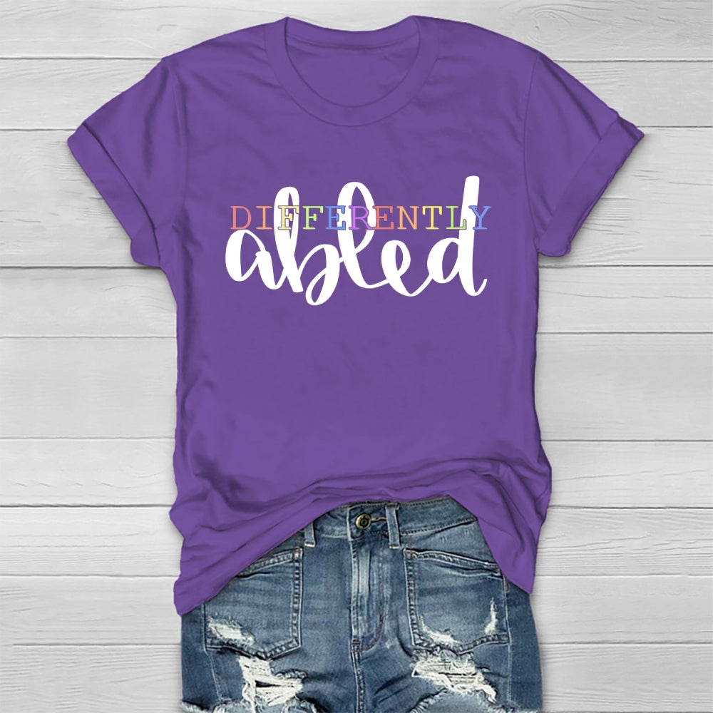 Different Abled  Healthwear T-shirt