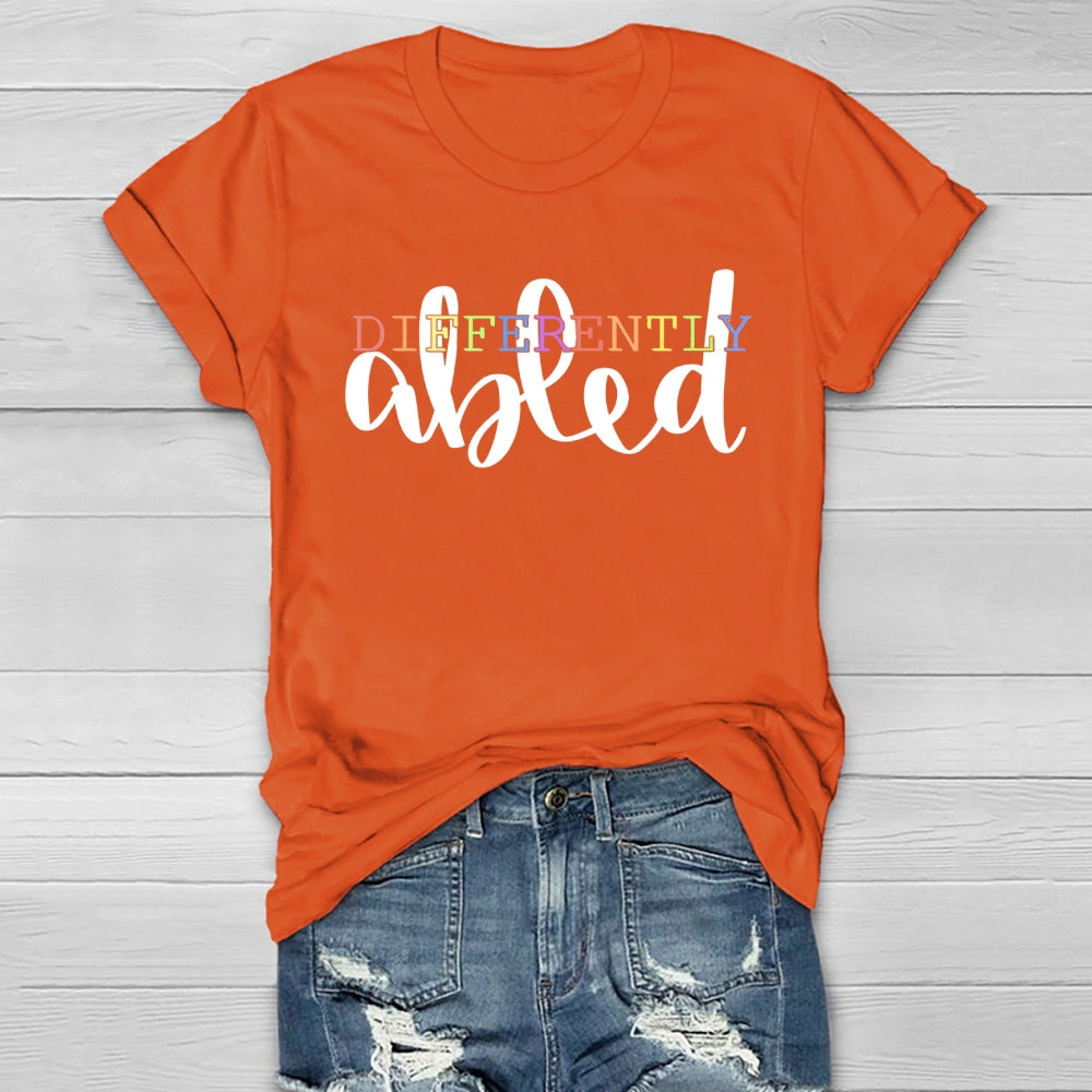 Different Abled  Healthwear T-shirt