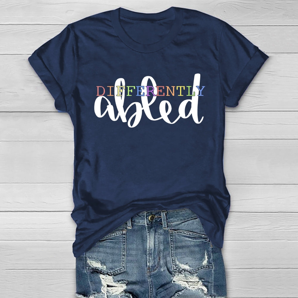 Different Abled  Healthwear T-shirt