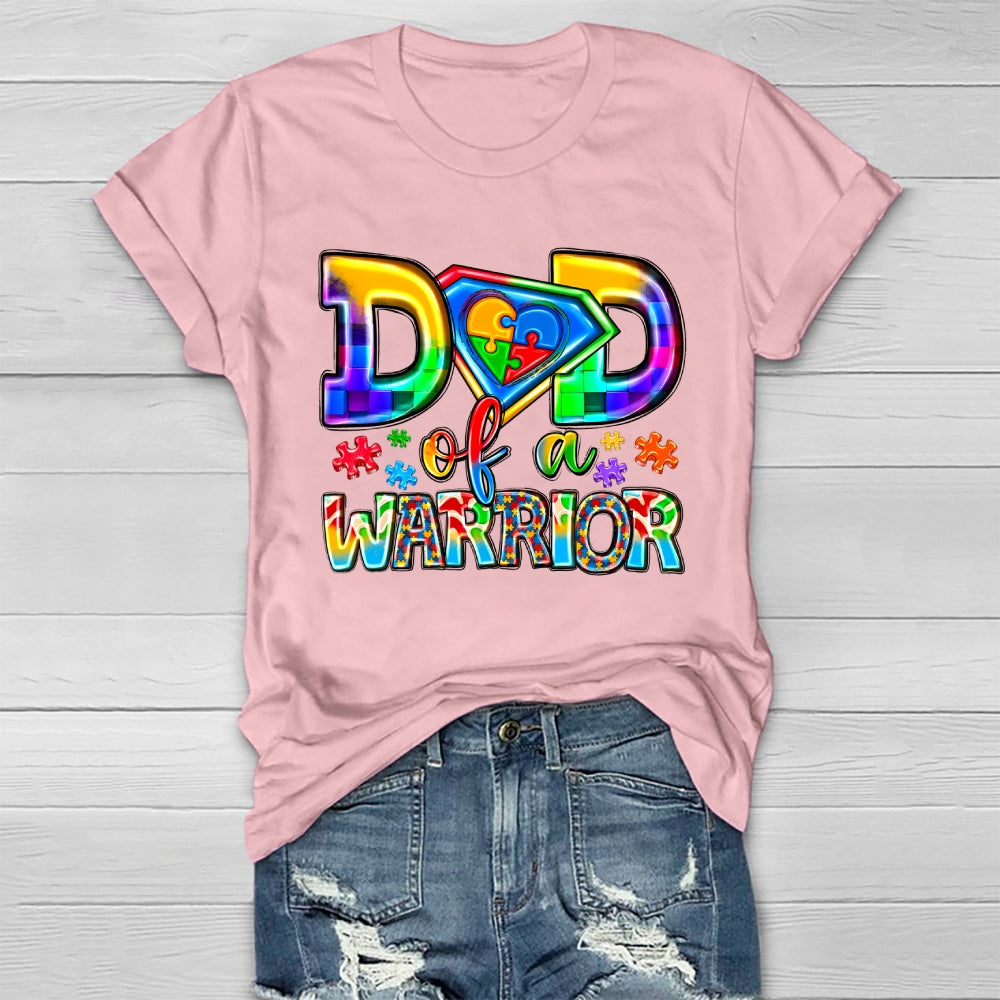 Dad Of A Warrior Healthwear T-shirt