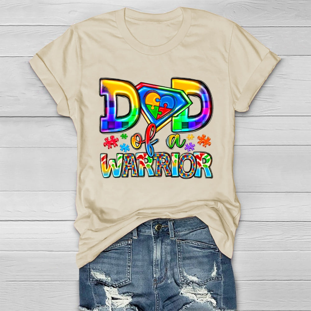 Dad Of A Warrior Healthwear T-shirt