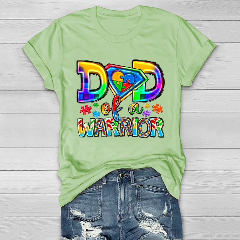 Dad Of A Warrior Healthwear T-shirt