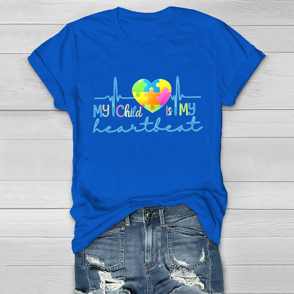 My Child Is My Heart Feat Healthwear T-shirt