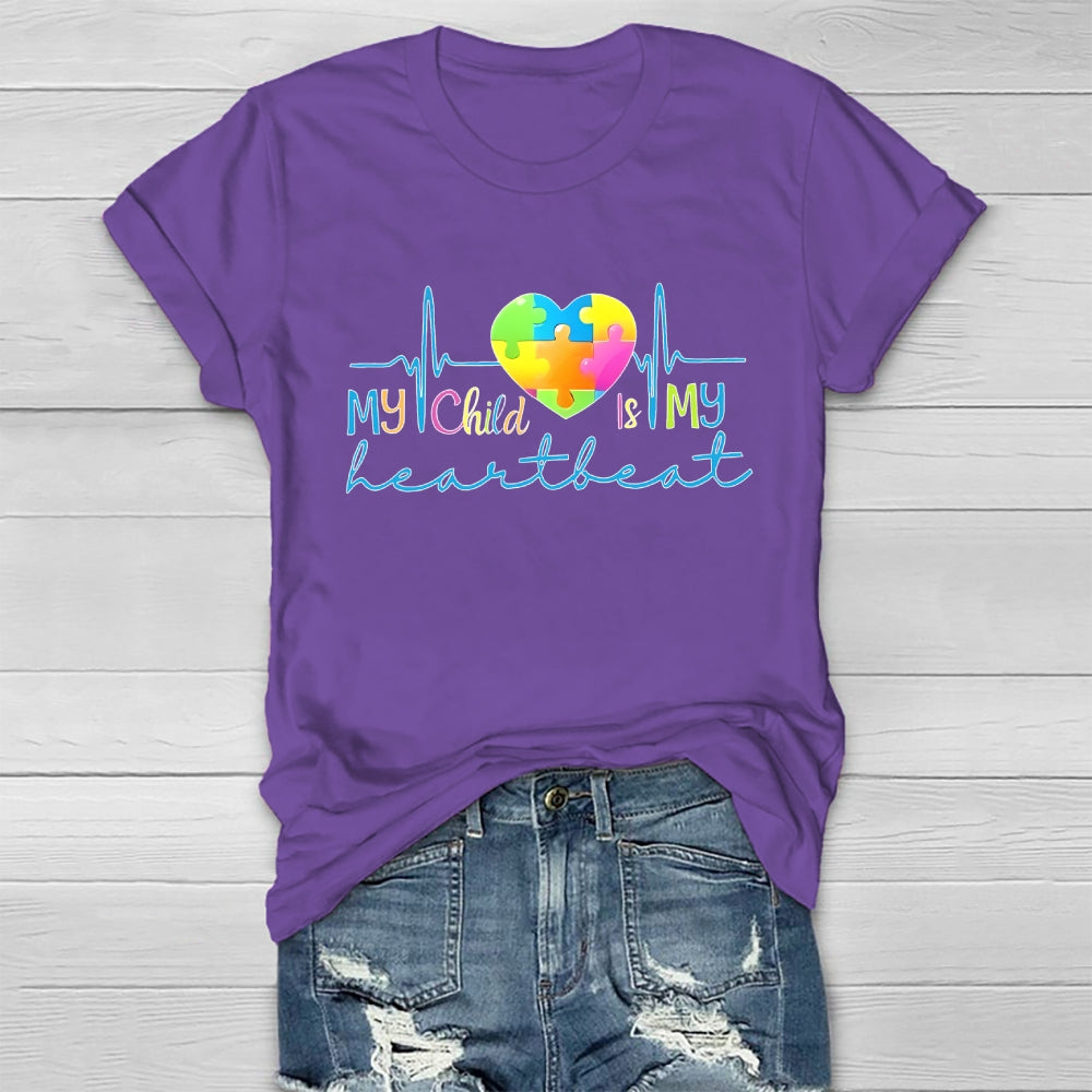 My Child Is My Heart Feat Healthwear T-shirt