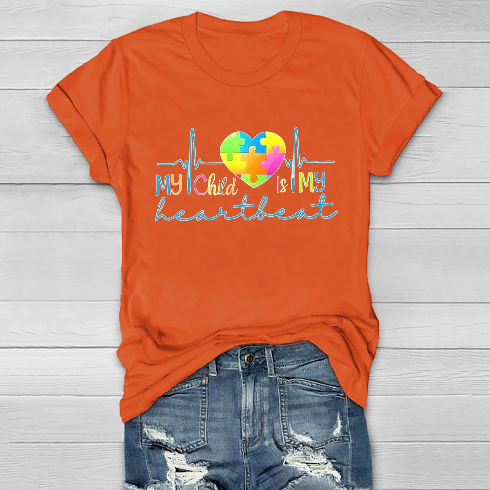 My Child Is My Heart Feat Healthwear T-shirt