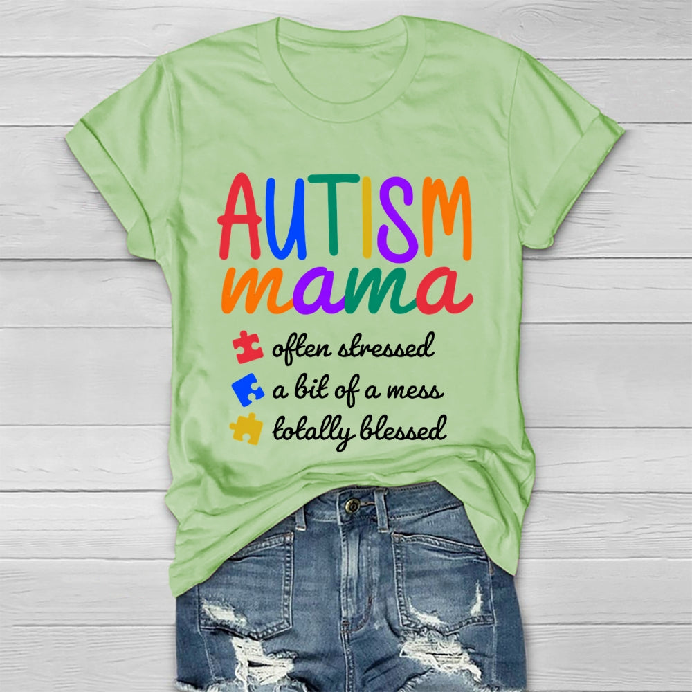Autism Mama Often Stressed Healthwear T-shirt