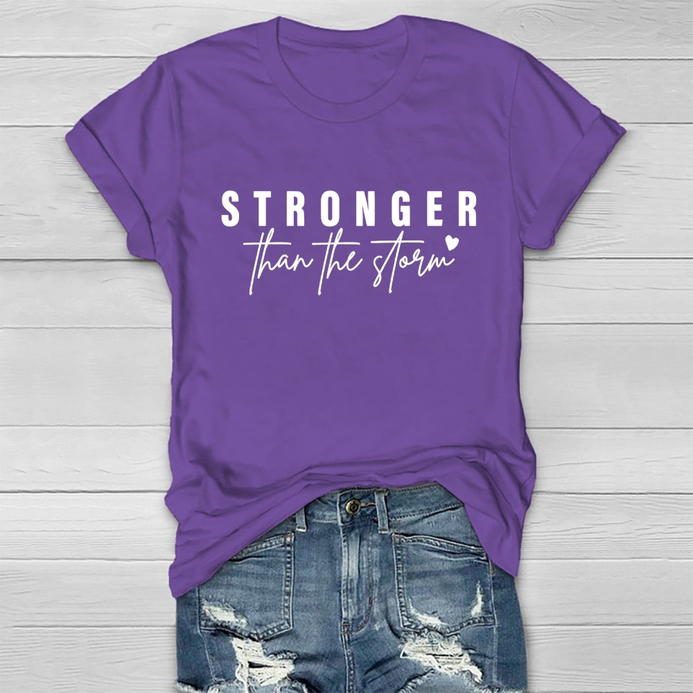 Stronger Than The Storm Healthwear T-shirt