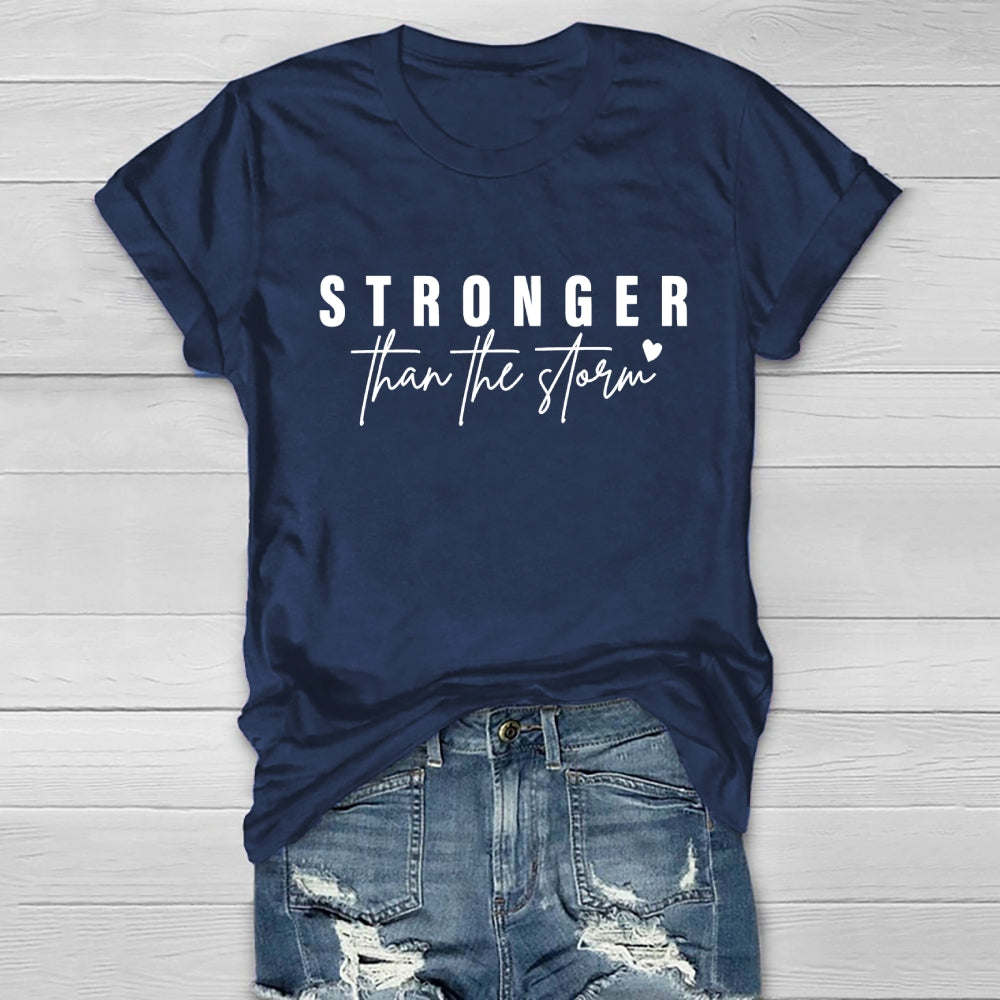 Stronger Than The Storm Healthwear T-shirt