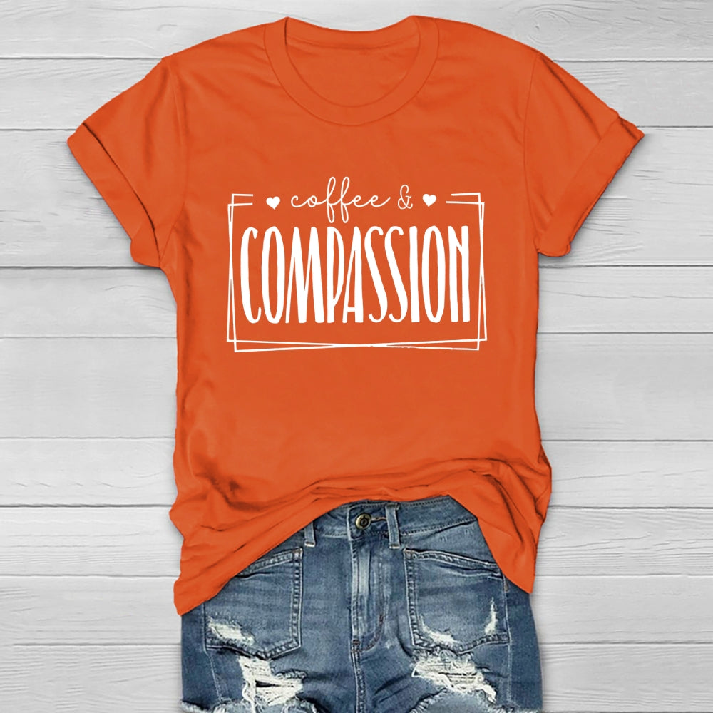 Coffee Compassion  Healthwear T-shirt