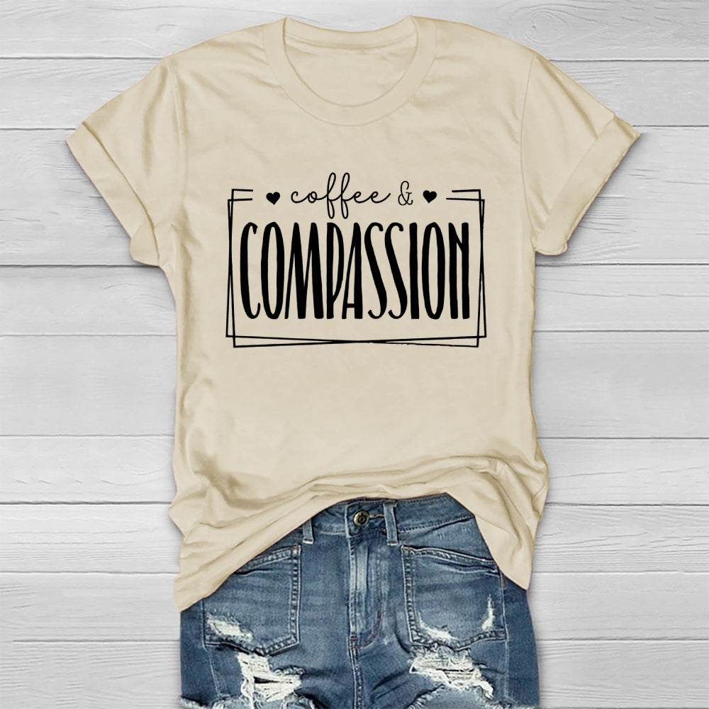 Coffee Compassion  Healthwear T-shirt