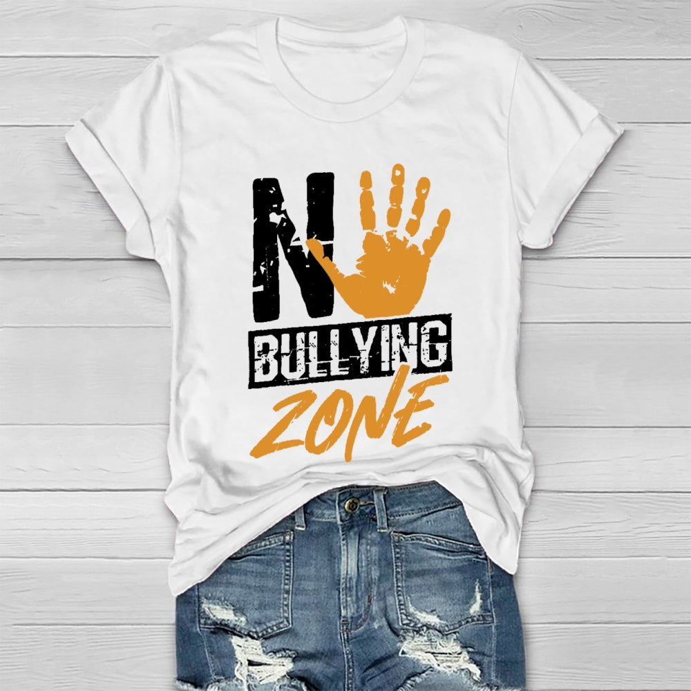No Bullying Zone Healthwear T-shirt