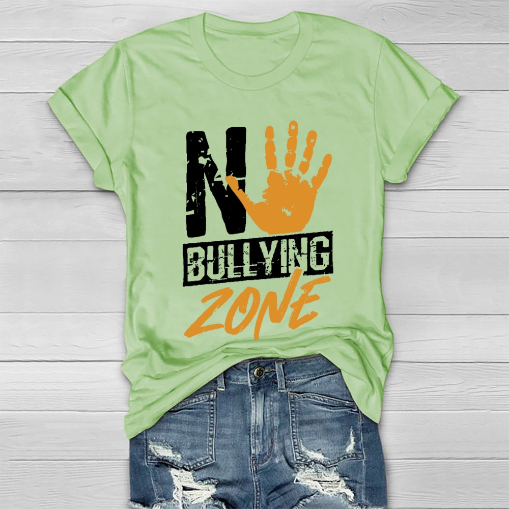 No Bullying Zone Healthwear T-shirt